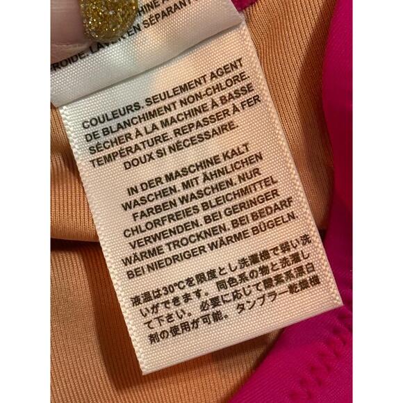NWT J. Crew Heritage 1989 High-Leg Bikini Bottom BP209 Radiant Fuchsia Pink Sz M - Picture 8 of 14